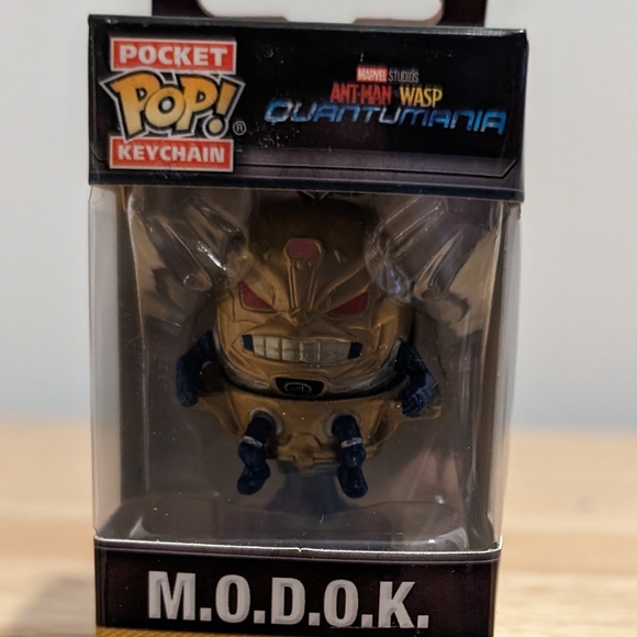 - 5 For 25$ NWOT Funko Pop Keychain Bundle Your Items Modok - Picture 1 of 1